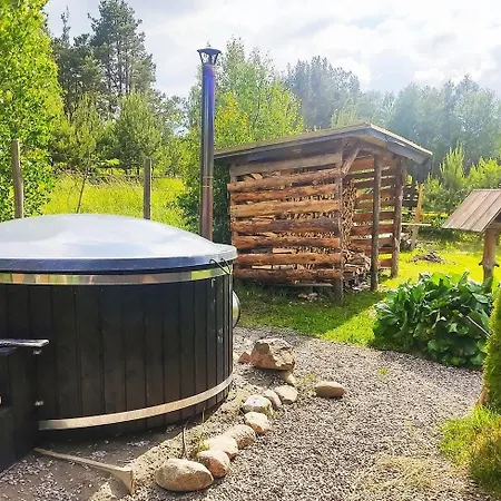 Prázdninový dům Uroczy I Wilcza Chatka,klimat Gorski Na Kaszubach,balia,sauna,ognisko *