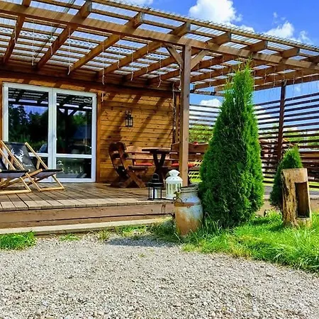 Prázdninový dům Uroczy I Wilcza Chatka,klimat Gorski Na Kaszubach,balia,sauna,ognisko