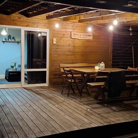 Wellness Chill Na Kaszubach,golubie ,saunowy Zakatek Z Balia Pod Gwiazdami Hébergement de vacances *